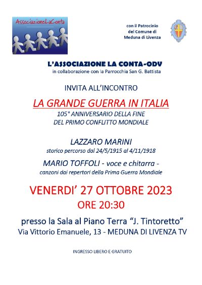 Bozza Volantino locandina incontro La grande Guerra in Italia - Sala Tintoretto Meduna 1_page-0001