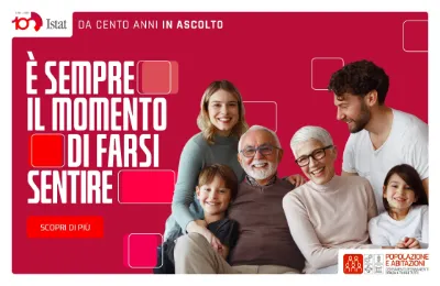 BANNER CENSIMENTO PERMANENTE DELLA POPOLAZIONE E DELLE ABITAZIONI 2026
