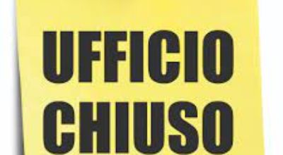 IMMAGINE PER AVVISO UFFICIO CHIUSO